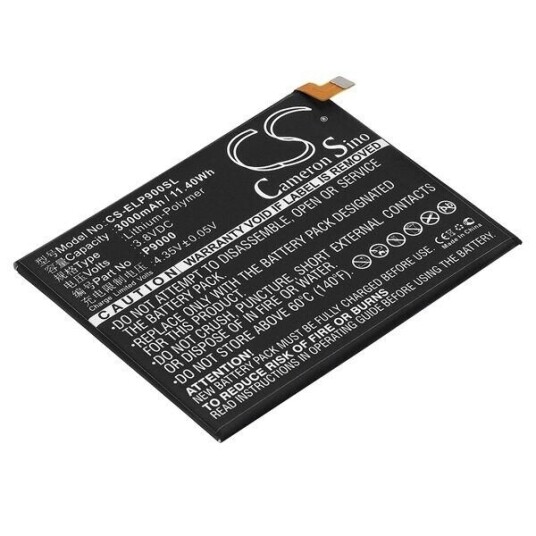 Elephone P9000 Lite batteri (3000 mAh 3.8 V, Sort)