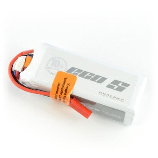 Li Pol Dualsky 800mAh 25C 3S 11,1V ECO S pakke