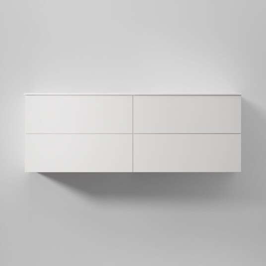 INR Iconic Nordic Rooms Core Solid Servantskap Pure White / 140cm Dobbel