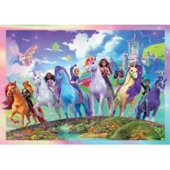 Clementoni Puslespill 104 Pcs Unicorn Academy