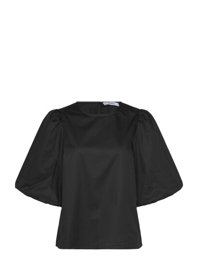 Minus Msjoa Short Sleeve Blouse - Black - 36
