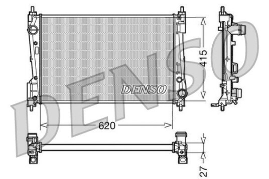 Radiator DENSO DRM09110 Radiator DENSO DRM09110