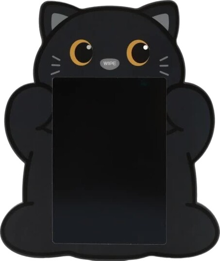 iTotal XL3170 LCD Magisk tegnebrett med penn og slettetast Svart katt iTotal XL3170 LCD Magisk tegnebrett med penn og slettetast Svart katt