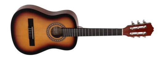DiMavery AC 303 klassisk spansk gitar 1/2 Sunburst
