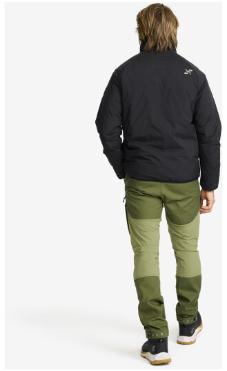 Revolutionrace Flatter Insulated Jacket Herre Black 3XL Skalljakke Turjakke & Vindjakke Revolutionrace Flatter Insulated Jacket Herre Black 3XL Skalljakke Turjakke & Vindjakke