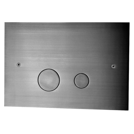 Tapwell Duo112 Betjeningsplate Geberit Brushed Black Chrome Tapwell Duo112 Betjeningsplate Geberit Brushed Black Chrome