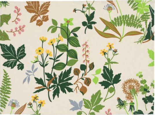 Almedahls Ängsö bordstablett 34x45 cm 2 pack Multi Beige