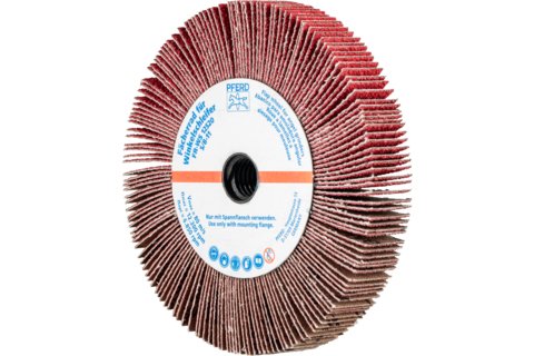 Pferd Lamellhjul 44782806 Rustfritt StÄl 125x20mm 12200 rpm Pferd Lamellhjul 44782806 Rustfritt StÄl 125x20mm 12200 rpm