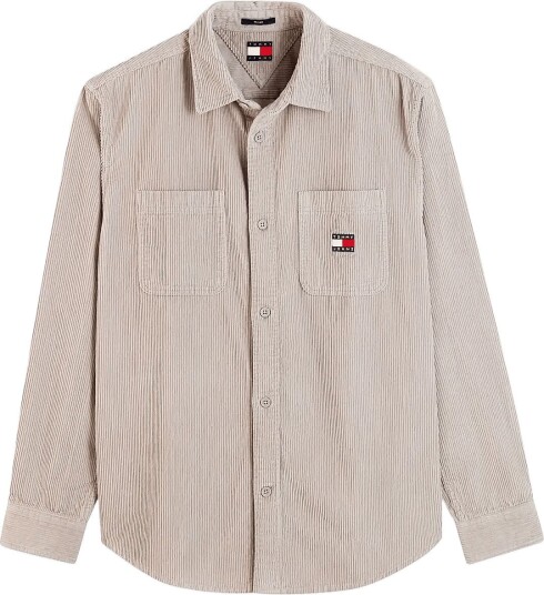 Tommy Jeans Tjm Rlx Corduroy Shirt Ext Beige XS