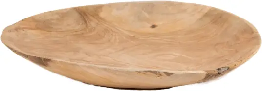 Lama Tallerken i Resirkulert Teak 18cm Lama Tallerken i Resirkulert Teak 18cm