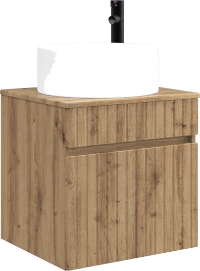Vegghengt servantkommode Artisan eik 49 x 44,5 x 65,5 cm Vegghengt servantkommode Artisan eik 49 x 44,5 x 65,5 cm