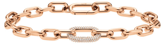 Daniel Wellington DW Crystal Link 155mm Rose Gold