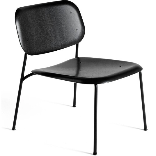 Hay Soft Edge 100 Loungestol Svart