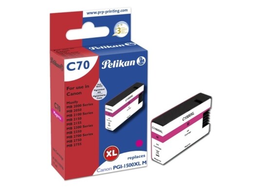 Pelikan C70 Magenta Høyt (Xl) Utbytte 1440 Sider 1 Stykker Enkeltpakke Pelikan C70 Magenta Høyt (Xl) Utbytte 1440 Sider 1 Stykker Enkeltpakke