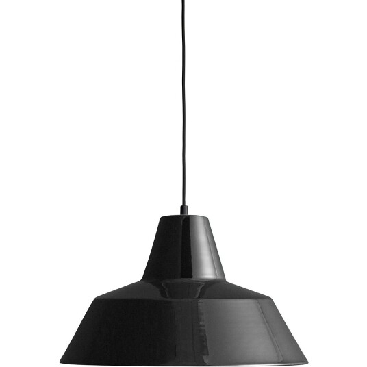 Made by Hand Workshop Pendant W4 Shiny Black Made by Hand Workshop Pendant W4 Shiny Black