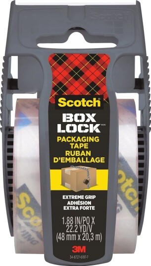 Q Connect Pakkebånd Scotch®Box Lock Med Dispenser 48 Mm X 20,3 M 1 Stk Transparent