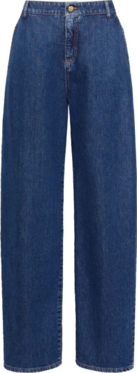 Max Mara Dame Jeans Blå S, Max Mara Dame Jeans Blå S,