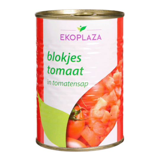 Ekoplaza Tomater i Terninger Øko 400gr Ekoplaza Tomater i Terninger Øko 400gr