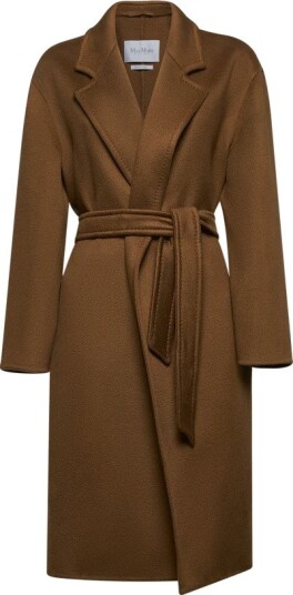 Max Mara Dame Frakker Brun M,