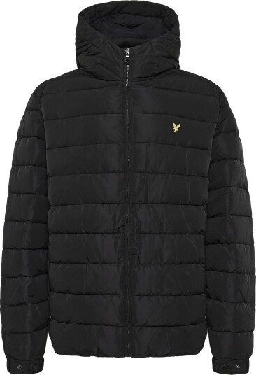 Lyle & Scott Hooded Quilted Jacket JET BLACK S Lyle & Scott Hooded Quilted Jacket JET BLACK S