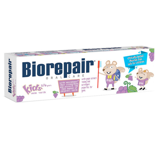 Biorepair Barnetannkrem Drue 0 6 år 50 ml
