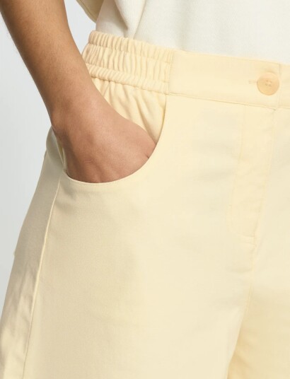 ICHI Ihkate Denim Sho2   Yellow   M