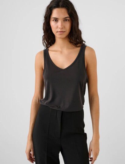 Soaked Slcolumbine Tank Top Black XXL