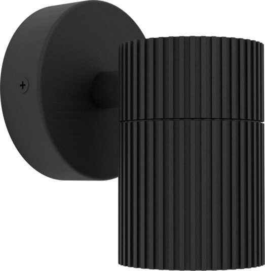 Utvendig vegglampe Tomelloso Sort
