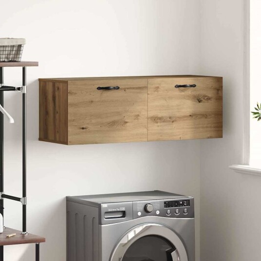 Vegghengt skap Artisan Eik 100 x 36,5 x 35 cm Konstruert tre Vegghengt skap Artisan Eik 100 x 36,5 x 35 cm Konstruert tre