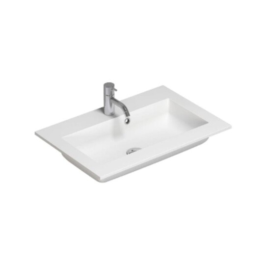 Dansani Calidris Shape Kompositt D40 Måltilpasset Hvit Matt 60cm