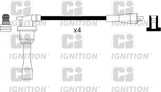 Tennplugg kabelsett QUINTON HAZELL XC1000