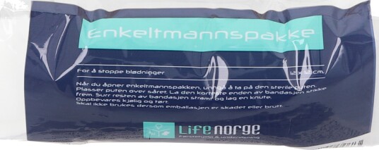 Life Norge Enkeltmannspakke, 12 x 12 cm, 1 stk.