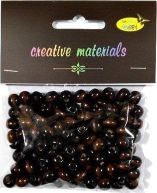 Dp Craft Treperler Mørk Brun 9 Mm Ca. 26 G Dp Craft Treperler Mørk Brun 9 Mm Ca. 26 G