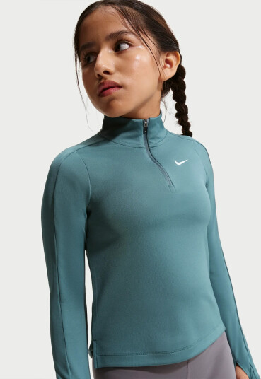 Nike Half Zip Top Grønn XL