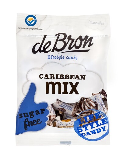 de Bron Caribbean Mix Sockerfri 90g de Bron Caribbean Mix Sockerfri 90g