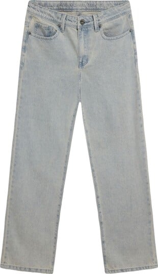 Indian Blue Jeans Jeans   Bred   Brukt Medium+ Denim   Indian Blue Jeans   8 år 128   Jeans   Blå