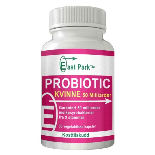 East park probiotic kvinne 50 milliarder 30 kaps East park probiotic kvinne 50 milliarder 30 kaps