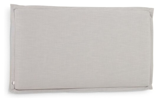 Kave Home Tanit Sengegavl, 200x100, Grå lin Unoliving