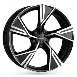 MAK Stark Black Machined Face 10x23 5/112 ET18 B66