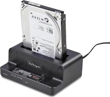 StarTech Dobbel Klonestasjon fra M.2 NVMe til 2,5"/3,5" SATA HDD/SSD TAA N2-M2-SSD-DUPLICATOR