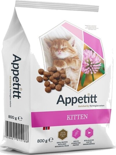 Appetitt Kattemat for Kattunge 2,5 kg med Vitaminer og Kalsium