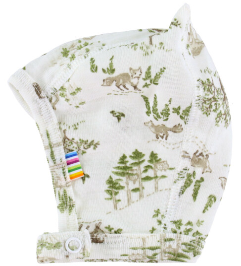 Joha Babylue Ull/Silke Off White m. Trær 41 cm Lue baby Grønn Hvit