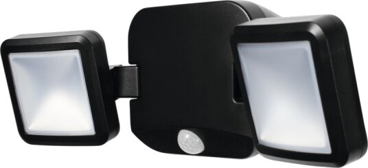 Osram utendørs batteri drevet spotlight med sensor 10 W. 4000 K sort