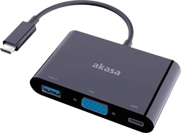 Akasa Ak-Cbca02-15Bk Videokonverter Vga Svart