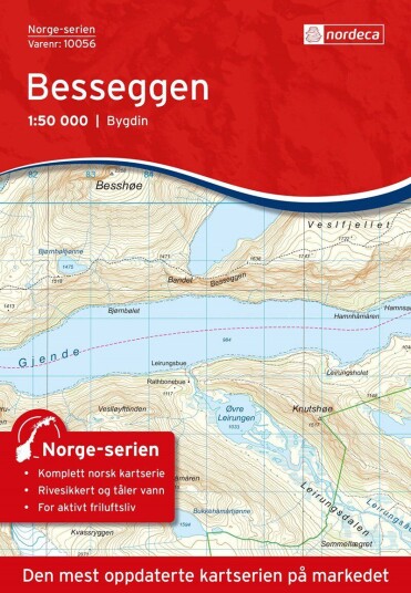 Nordeca Kart Norge-serien 1:50 000 Nordeca Kart Norge-serien 1:50 000