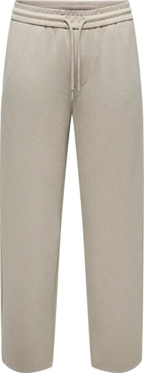 ONLY & SONS Onsnewkodyl Times Loose Pant Vd   Beige   XS
