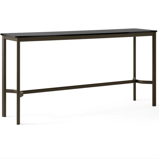 &Tradition Drip HW61 Bardisk 50x190x95 cm Svart Laminat / Bronsefarget