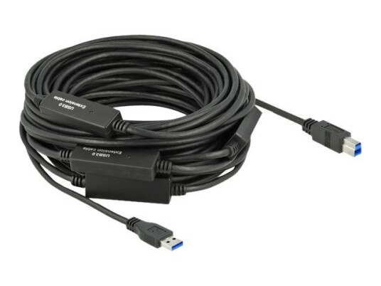 Delock USB-kabel - USB-type A til USB Type B - 20 m Delock USB-kabel - USB-type A til USB Type B - 20 m