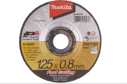 Skjæreskive Makita Metall 125X0,8Mm