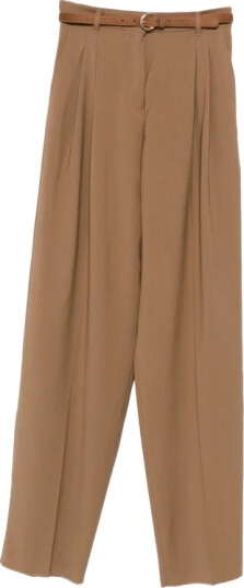 Max Mara Studio Dame Bukser Brun S,